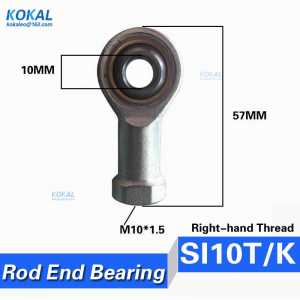 [SI10T/K] high quality self-lubrication female thread rod ends joint bearing SI10T/K with right-hand thread PHSA10 bearing
