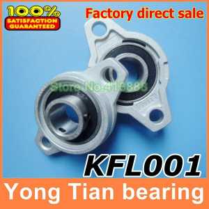 12 mm caliber zinc-aluminum alloy bearing KFL001 flange bearing with pillow block wholesale free shipping