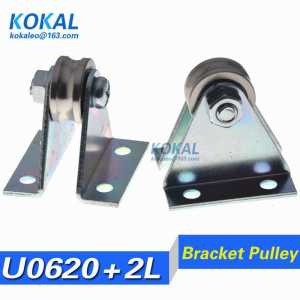 [U0620+ZJ] 1pcs/lot 6*20*9.5mm metal U-grooved bearing wire rope pulley minisize 20mm 696 626 606 pulley triangular L U bracket