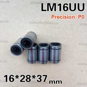 [LM16UU-P0]10PCS Free Shipping automachine medical equipment linear bearing LM16UU LB16UU bearing 16mm*28mm*37mm