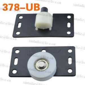 [378-UB]cabinet sliding roller big size U groove closet sliding roller U type armoire sliding roller pulley