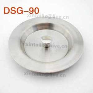 [DSG-90]high quality stainless steel basin water plugging cover bathtub plugging cap 3.5inches 90mm metal lip