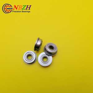 Free Shipping 10pcs stainless steel 440C flange bushing ball bearing DDLF-1450HH SF605ZZ SF605 SF605z 5*14*5*16*1 mm