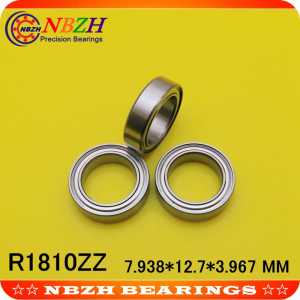 R1810ZZ R1810-2Z R1810Z R1810-2RS ZZ RS  Deep Groove Ball Bearings 7.938 x 12.7 x 3.967mm 5/16" x 1/2" x 5/32"