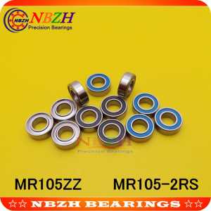 200pcs/lot free shipping miniature stainless steel deep groove ball bearing (stainless steel 440C material) SMR105ZZ 5*10*4 mm