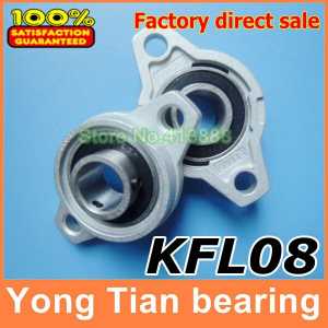 8 mm caliber zinc-aluminum alloy bearing KFL08 flange bearing with pillow block wholesale free shipping