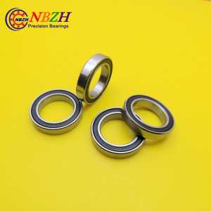 500pcs free shipping The Rubber sealing cover  Thin wall deep groove ball bearings 6803-2RS 17*26*5 mm