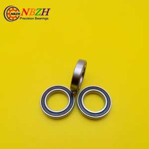 NBZH sale price 10pcs Free Shipping SUS440C  stainless steel bearings (Rubber seal cover) S6802-2RS 15*24*5 mm ABEC-1 Z2