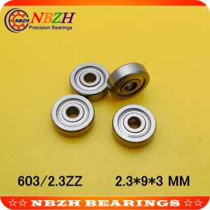 923 924 High speed miniature 923ZZ 924ZZ bearing Non-standard tea bearing 603/2.3 ZZ 2.3*9*3 Inner hole 2.3 mm