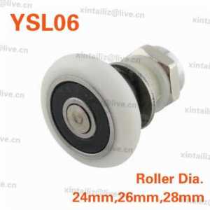 [YSL06] stainless steel bathroom roller wheel shower room glass door wheel pulley