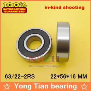 High quality Non-standard bearing 63/22 63/22-2RS 22*56*16 mm deep groove ball bearing