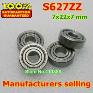 (1pcs) SUS440C environmental corrosion resistant stainless steel deep groove ball bearings S627ZZ 7*22*7 mm