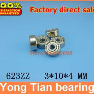 623 623ZZ S623ZZ bearing 623-2RS S623-RS 3x10x4 Miniature deep groove ball bearing S623 2Z ZZ bearing 623Z SB623ZZ 3*10*4 MM