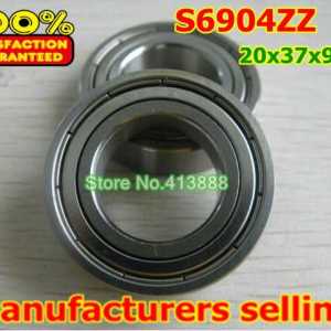 (1pcs) SUS440C environmental corrosion resistant stainless steel deep groove ball bearings S6904ZZ 20*37*9 mm