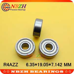 R4A R4AZZ R4ARS R4A-2Z R4AZ R4A-2RS ZZ RS RZ 2RZ Deep Groove Ball Bearings 6.35*19.05*7.142mm 1/4" x 3/4" x 9/32"