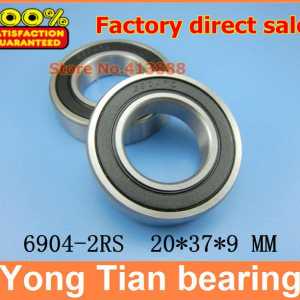 (1pcs) SUS440C environmental corrosion resistant stainless steel bearings (Rubber seal cover) S6904-2RS 20*37*9 mm