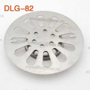 [DLG-82]high quality 82MM stainless steel foor drain cover hair anti-blocking bathroom fitting leaking cover
