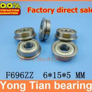 F696 F696-ZZ F696ZZ F696-2Z F696Z zz z 2z DDRF-1560ZZ Flanged Flange Deep Groove Ball Bearings High Quality 6*15*17*5*1.2 mm