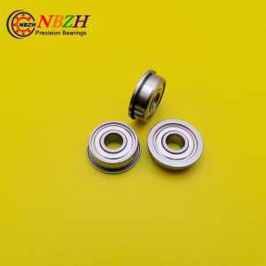 10pcs free shipping flange bushing ball bearings F606ZZ 6*17*6 mm