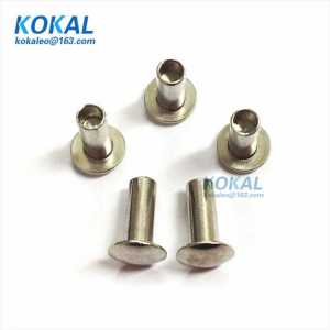 [304-M3*30]Free Shipping 100PCS button head half hollow rivets M3*30mm M3 series stainless steel RIVET