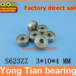 S623ZZ SS623ZZ SB623ZZ 623ZZ 623 stainless steel 440C deep groove ball bearing 3x10x4mm miniature bearing