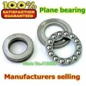 100pcs/lot free shipping Wholesale Axial Ball Thrust Bearing 51109 45*65*14 mm Plane thrust ball bearing