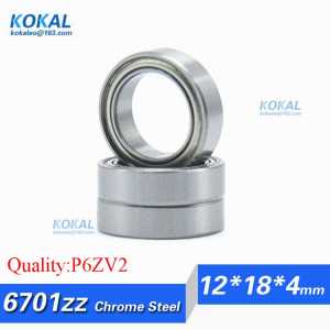 [C6701ZZ-P6]Free Shipping 10pcs Gcr15 time belt ultra-thin deep groove ball bearing 61701Z 6701ZZ 63701ZZ 12*18*4mm