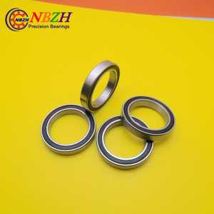 500pcs free shipping The Rubber sealing cover  Thin wall deep groove ball bearings 6806-2RS 30*42*7 mm