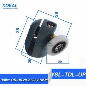 [YSL-TDL-UP] Shower door rollers runners wheels Cabins Pulley &Shower Room Roller /Runners/Wheels/Pulleys 19/20/23/25/27mm