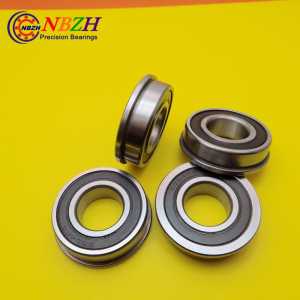 4pcs free shipping flange bushing ball bearings F6004-2RS 15*32*9 mm