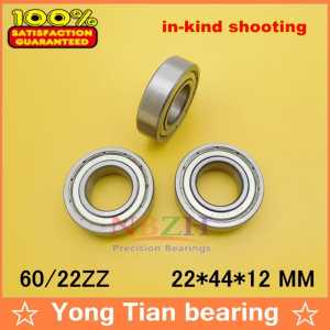 10 pcs High quality ABEC-5 Z2V2  Non-standard bearing 60/22 60/22ZZ 60/22-2Z 22*44*12 mm  ball bearing