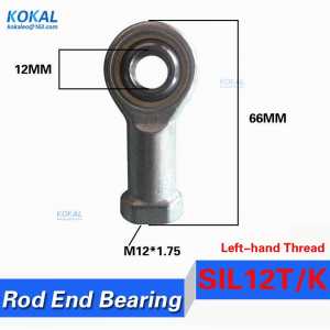 [SIL12T/K] high quality fish eye Left-hand female thread rod ends joint bearing SIL12T/K PHSAL12 internal 12MM bearings