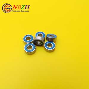 NBZH 10 PCS Blue double rubber sealing cover miniature deep groove ball bearing MR83-2RS 3*8*3 mm R830 high quality ABEC-5 Z2