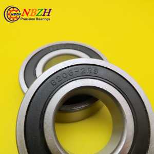 4pcs free shipping double Rubber sealing cover deep groove ball bearing 6206-2RS 30*62*16 mm