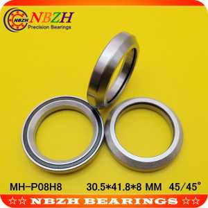 2pcs High quality ABEC-5Z2V2 1-1/8" 28.575mm bicycle  bearing MH-P08H8 TH-870E Token 418A ( 30.6x41.8x8mm, 45/45) ACB845H8