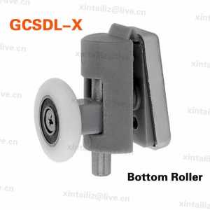 [GCSDL] High quality nylon PA66 plastic wheel bearing roller  bathroom sliding glass door wheel pulley