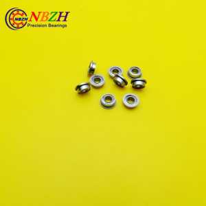 Free Shipping SUS440C environmental corrosion resistant flanged stainless steel bearings SMF63ZZ 3*6*7.2*2.5*0.6 mm