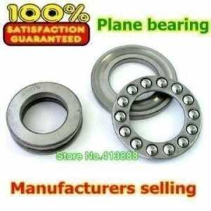 100pcs/lot free shipping Wholesale Axial Ball Thrust Bearing 51107 35*52*12 mm Plane thrust ball bearing