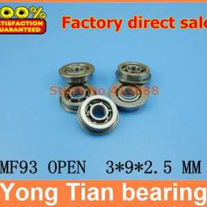 1PCS High Quality MF93 RF930Y52 FLBC3-9 3*9*10.2*2.5*0.6 metric series flanged miniature deep groove ball bearing