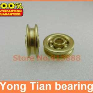 Copper plating wheel bearing a slot wheel bearing V open bearing 0520X 5*20*6.6 MM free shipping